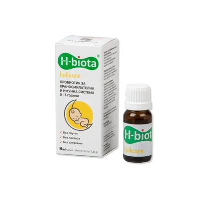 Ейч-биота / H-biota kolicare Пробиотик капки 8 мл