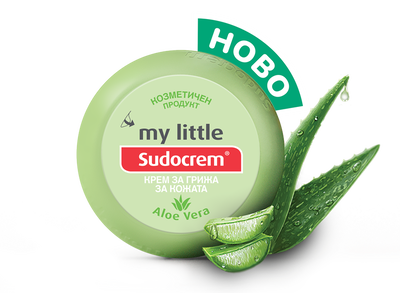 Май Литъл Судокрем Алое Вера / My Little Sudocrem Aloe Vera Крем за грижа за кожата 22гр